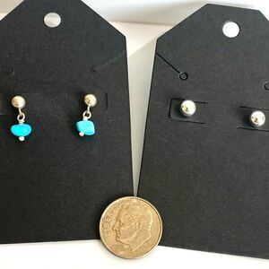 AJC 2 Pair For $28 Dainty Sterling Silver